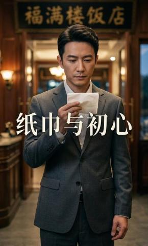 短剧《纸巾与初心》海报