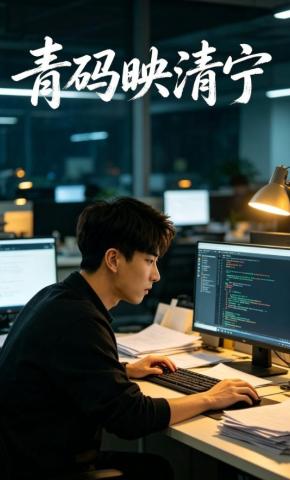 短剧《青码映清宁》海报