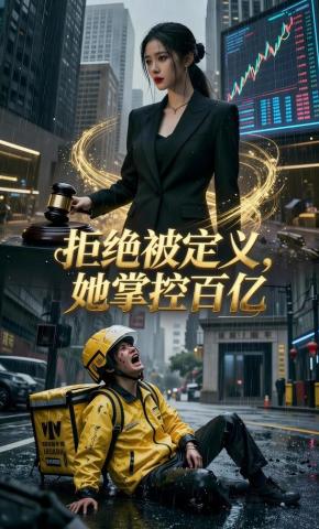 短剧《拒绝被定义，她掌控百亿》海报