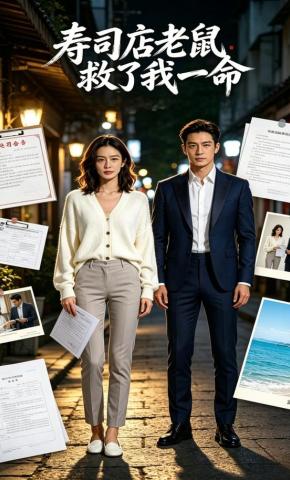 短剧《寿司店老鼠，救了我一命》海报
