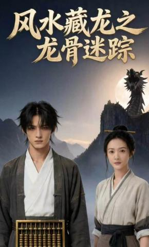 短剧《风水藏龙之龙骨迷踪》海报