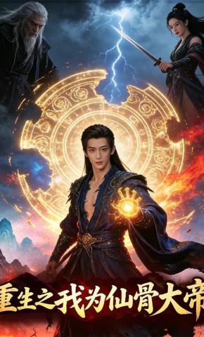 短剧《重生之我为仙骨大帝》海报