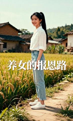 短剧《养女的报恩路》海报