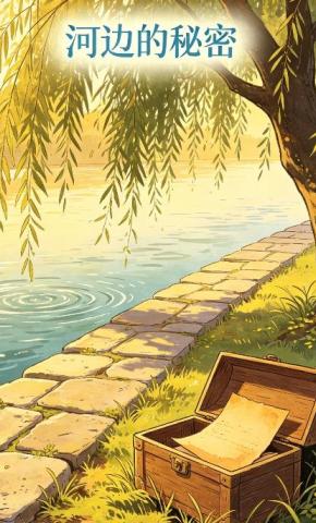 短剧《河边的秘密》海报