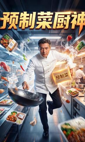 短剧《预制菜厨神》海报
