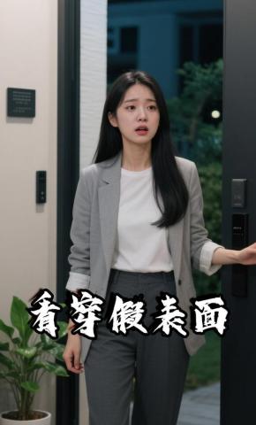 短剧《看穿假表面》海报