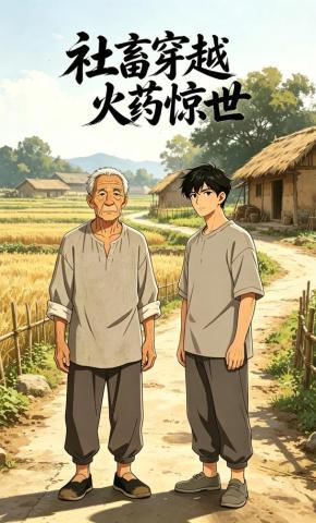 短剧《社畜穿越火药惊世》海报