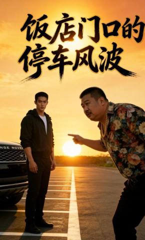 短剧《饭店门口的停车风波》海报