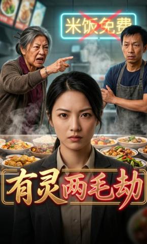 短剧《有灵两毛劫》海报