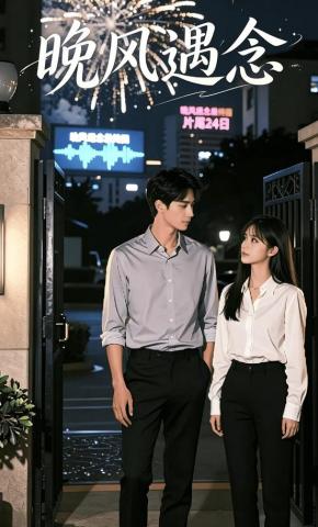 短剧《晚风遇念》海报