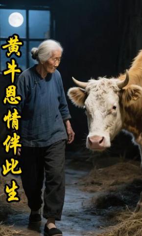 短剧《黄牛恩情伴此生》海报