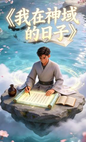 短剧《我在神域的日子》海报