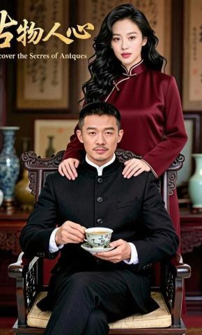 短剧《古物人心》海报