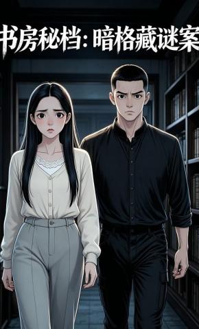 短剧《书房秘档：暗格藏谜案》海报