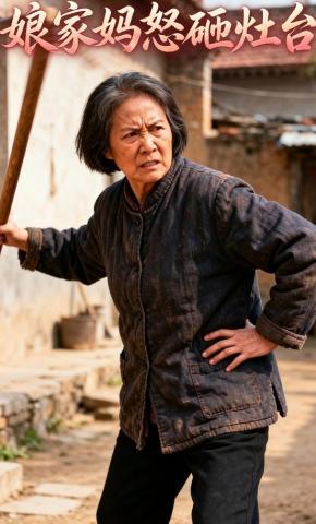 短剧《娘家妈怒砸灶台》海报