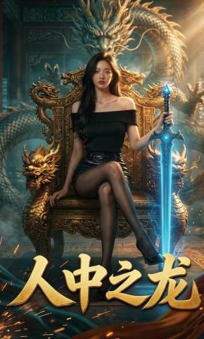 短剧《人中之龙》海报