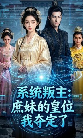 短剧《系统叛主，庶妹的皇位我夺定了》海报