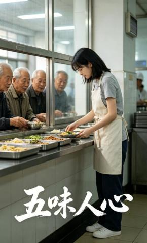 短剧《五味人心》海报