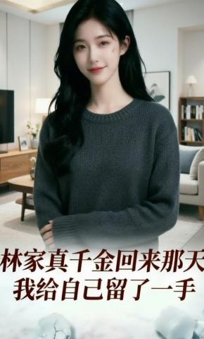 短剧《林家真千金回来那天，我给自己留了一手》海报