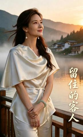 短剧《留住的客人》海报