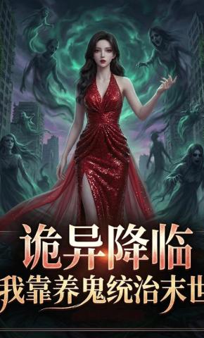 短剧《诡异降临：我靠养鬼统治末世》海报