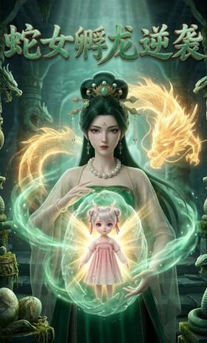 短剧《蛇女孵龙逆袭》海报