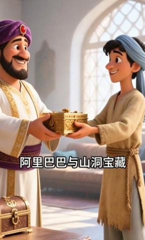 短剧《阿里巴巴与山洞宝藏》海报