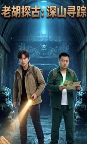 短剧《老胡探古：深山寻踪》海报