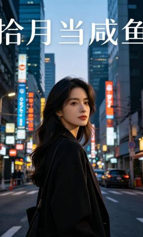 短剧《拾月当咸鱼》海报