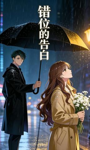 短剧《错位的告白》海报