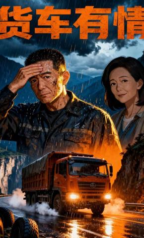 短剧《货车有情》海报