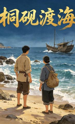 短剧《桐砚渡海》海报