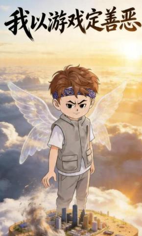 短剧《我以游戏定善恶》海报