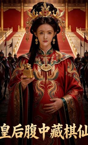 短剧《皇后腹中藏棋仙》海报