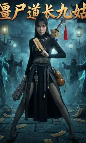 短剧《僵尸道长九姑》海报