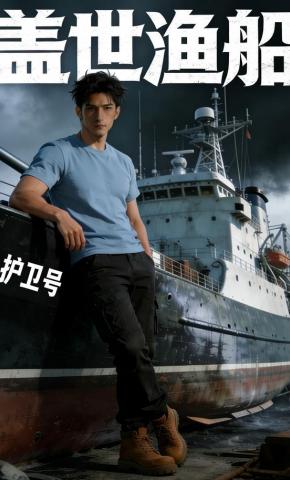 短剧《盖世渔船》海报