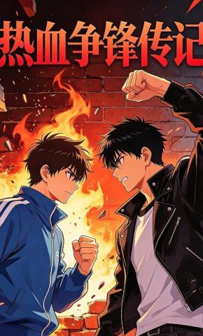 短剧《热血争锋传记》海报