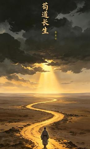 短剧《苟道长生：李长安》海报