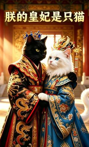 短剧《朕的皇妃是只猫》海报
