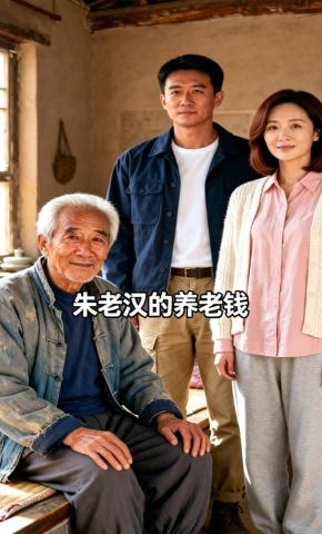 短剧《朱老汉的养老钱》海报