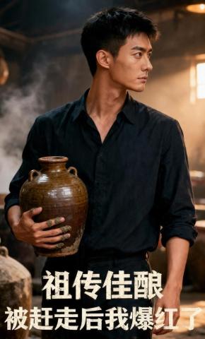 短剧《祖传佳酿：被赶走后我爆红了》海报