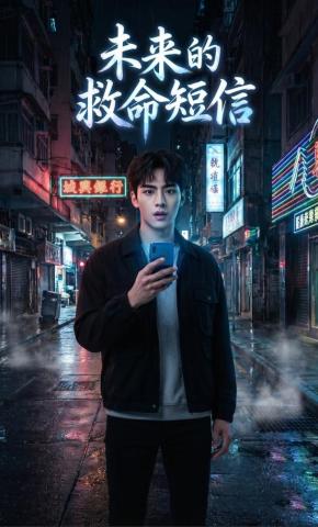短剧《未来的救命短信》海报