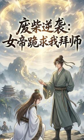 短剧《废柴逆袭：女帝跪求我拜师》海报