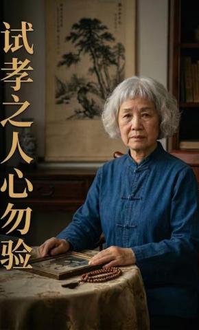 短剧《试孝之人心勿验》海报