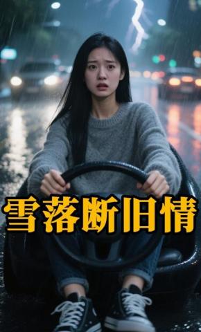 短剧《雪落断旧情》海报