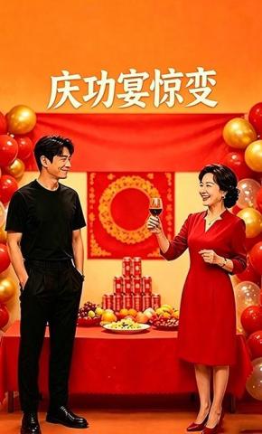 短剧《庆功宴惊变》海报