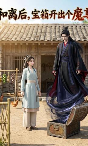 短剧《和离后，宝箱开出个魔尊》海报