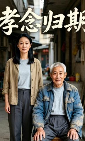 短剧《孝念归期》海报