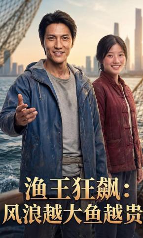 短剧《渔王狂飙：风浪越大鱼越贵》海报