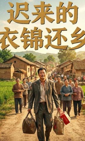 短剧《迟来的衣锦还乡》海报